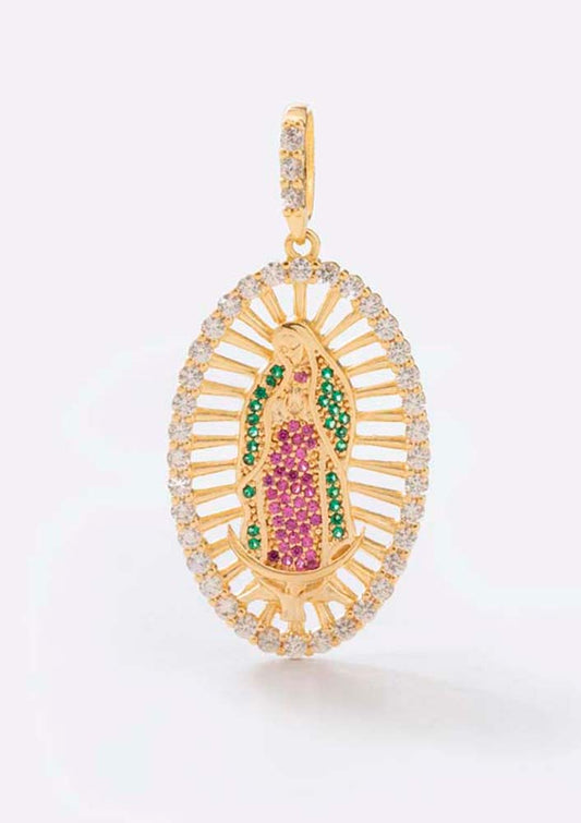 D Virgen Guadalupe Swarovski