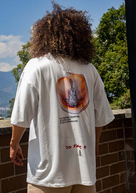 T- SHIRT OVERSIZE 4 ELEMENT FUEGO